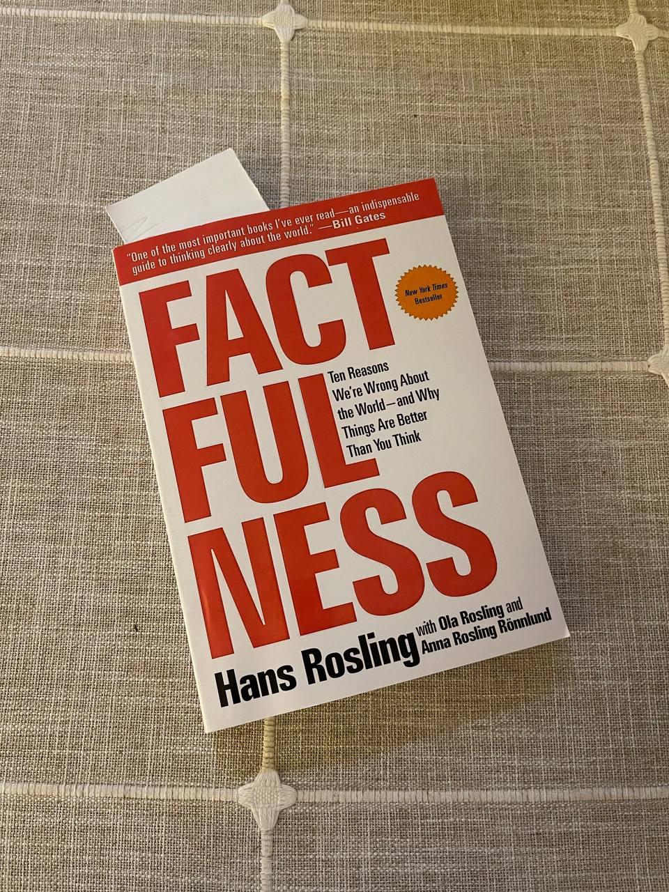 Factfulness by Hans Rosling